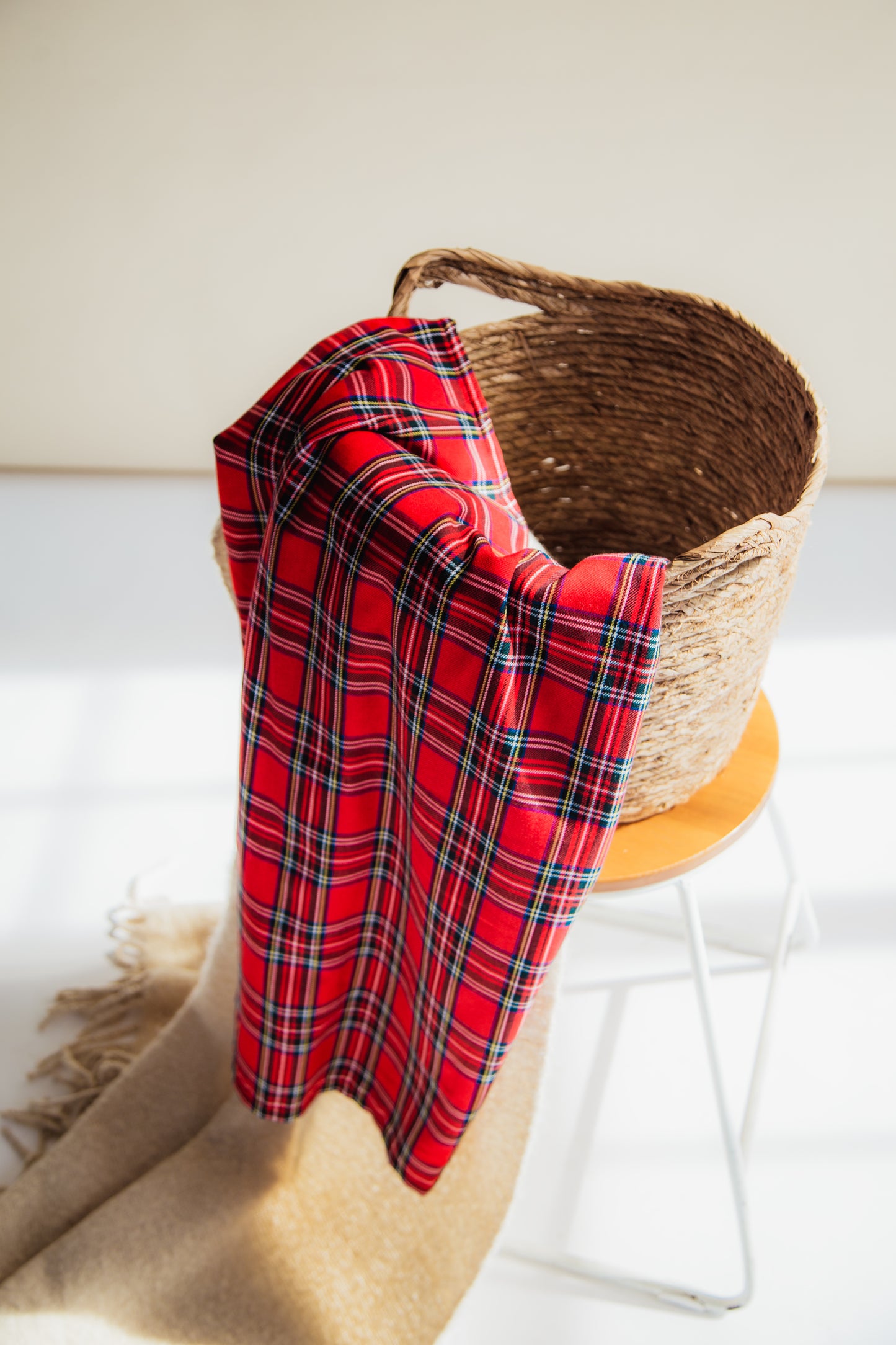 Tartan Midi Skirt