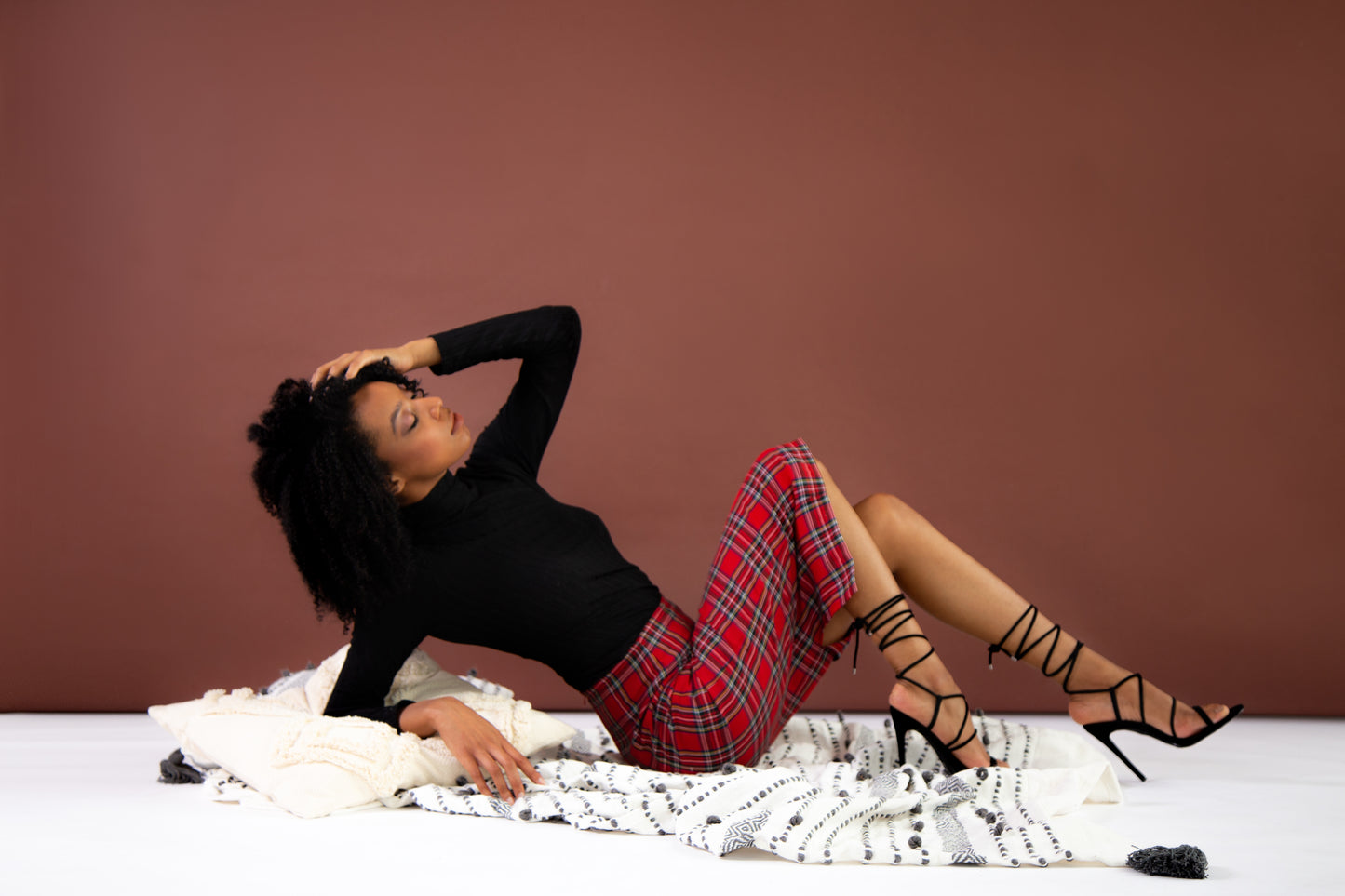 Tartan Midi Skirt