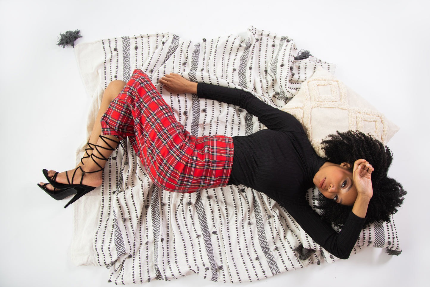Tartan Midi Skirt